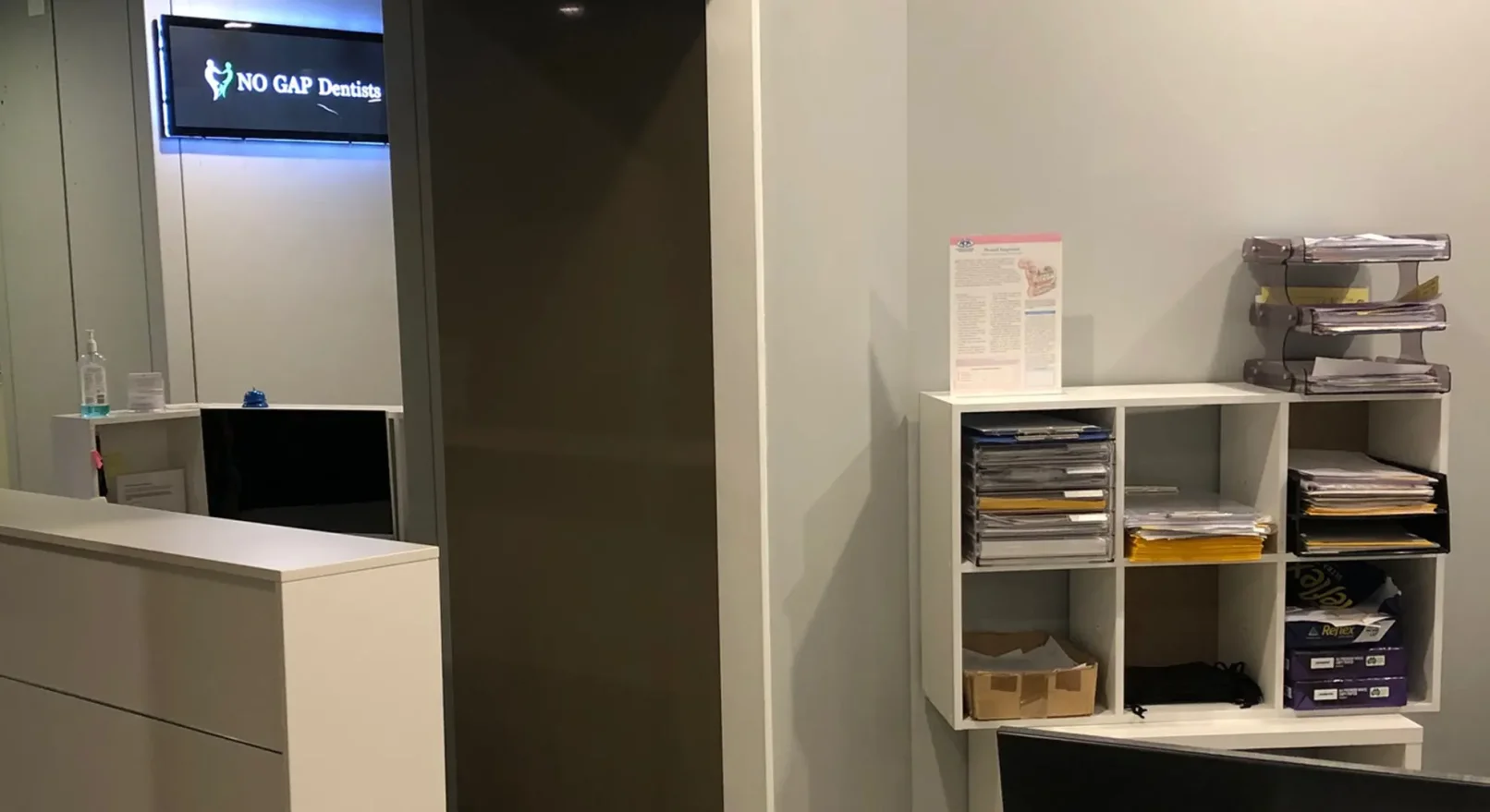 Reception area at Affordable Dentist Melbourne CBD welcoming new dental patients